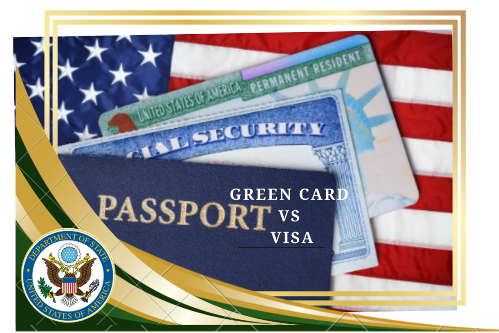 GREEN CARD VS VISA